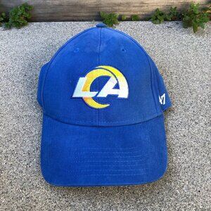 '47 FORTY SEVEN Los Angeles Rams Baseball Hat Youth Kids Blue Adjustable Cap​